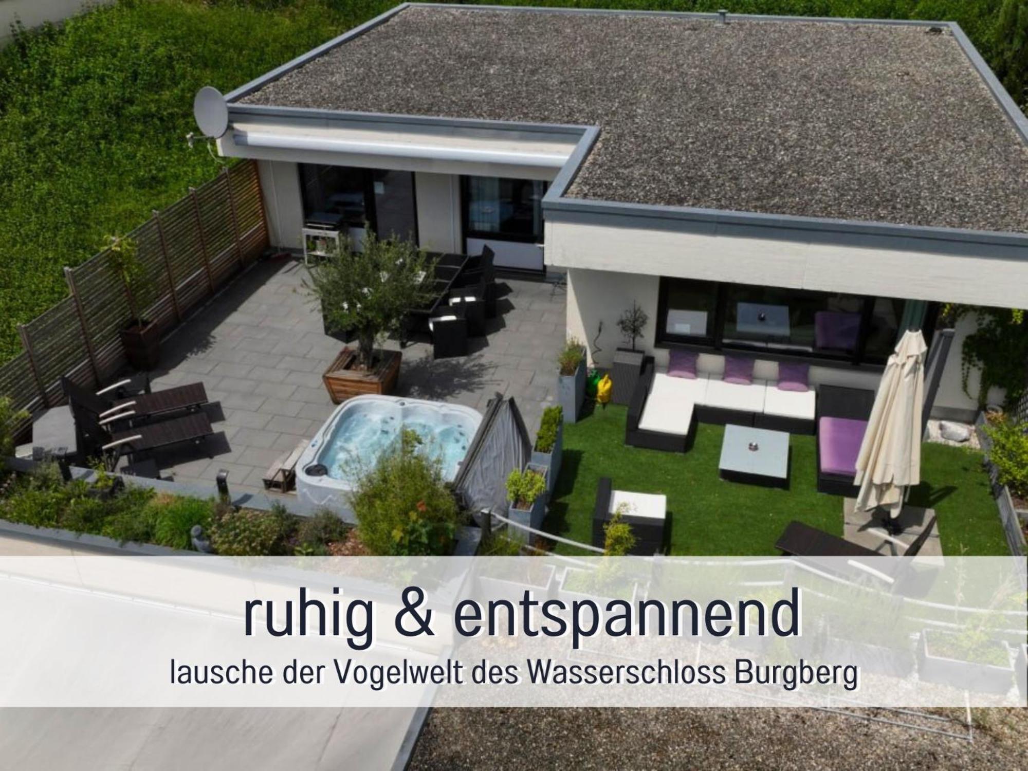 Penthouse - 3 Schlafzimmer- Sonnige Dachterrasse -Whirlpool & Alpenblick - Perfekt Fuer Romantik Oder Familienurlaub Mit Kind, Hund Willkommen - By Ferienwohnenamsee - Uberlingen Bagian luar foto