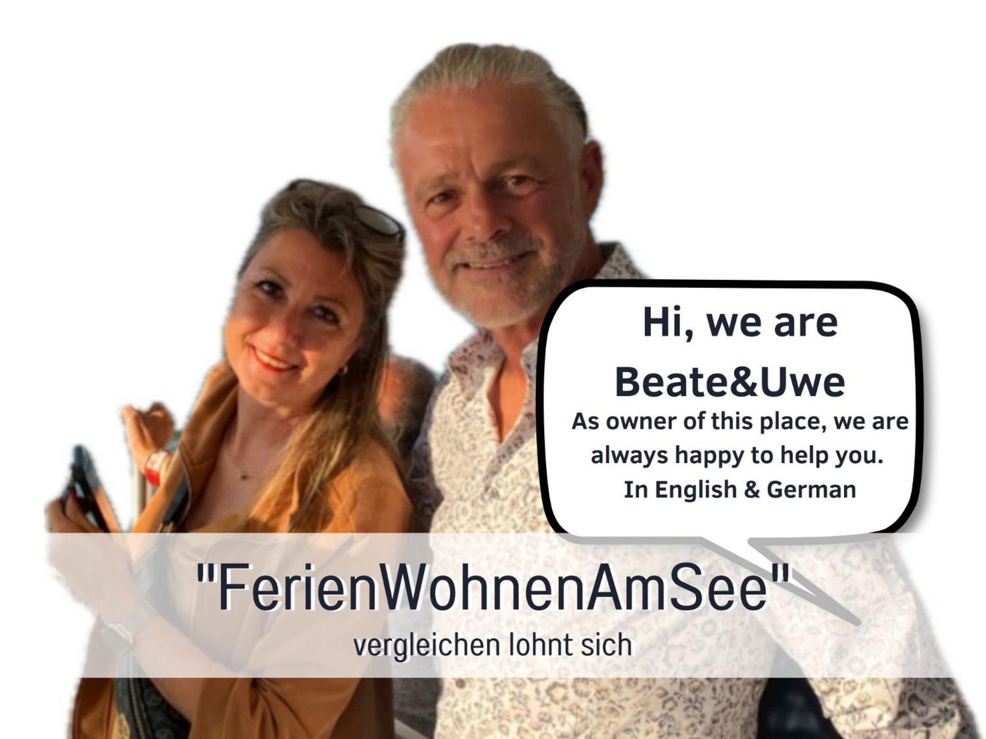 Penthouse - 3 Schlafzimmer- Sonnige Dachterrasse -Whirlpool & Alpenblick - Perfekt Fuer Romantik Oder Familienurlaub Mit Kind, Hund Willkommen - By Ferienwohnenamsee - Uberlingen Bagian luar foto
