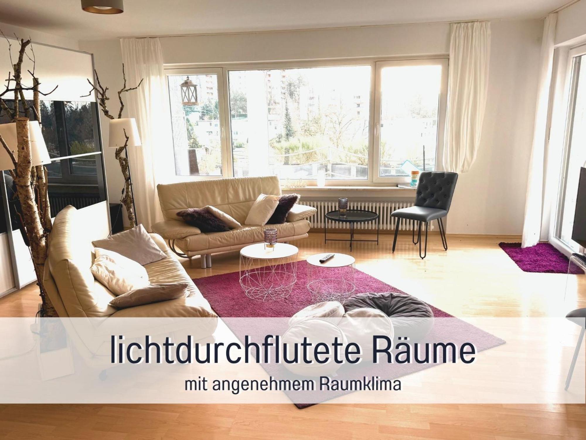 Penthouse - 3 Schlafzimmer- Sonnige Dachterrasse -Whirlpool & Alpenblick - Perfekt Fuer Romantik Oder Familienurlaub Mit Kind, Hund Willkommen - By Ferienwohnenamsee - Uberlingen Bagian luar foto